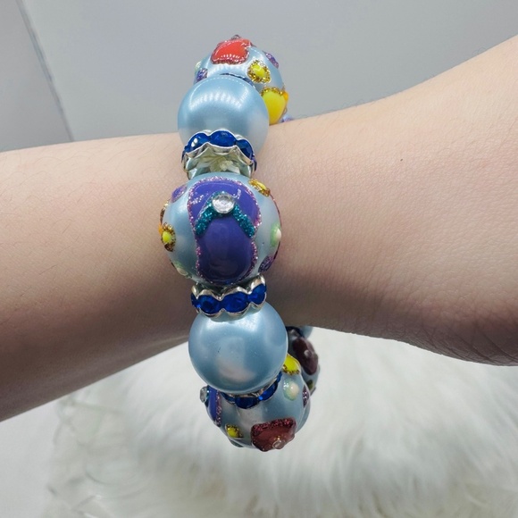 Flip-flops Design Beaded  Beach Bracelet - Picture 3 of 8